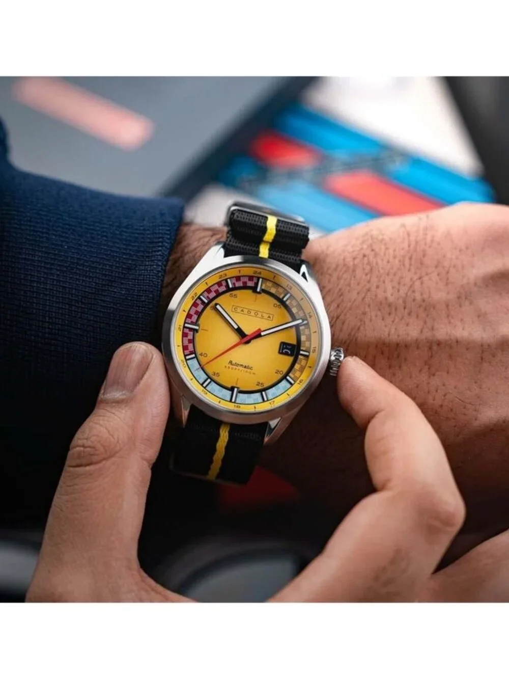 NWT Cadola Paddock Automatic Men's Watch
